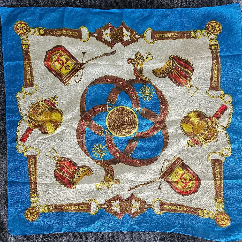 Fashion Vintage scarf medium 26"×25"